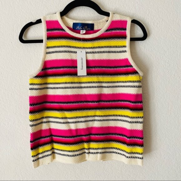 Francesca's | NWT Neon Stripe Tank Top - Picture 5 of 8